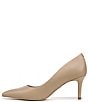 Color:Soft Beige - Image 5 - Vienna Leather Pointed Toe Pumps