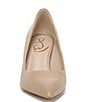 Color:Soft Beige - Image 6 - Vienna Leather Pointed Toe Pumps