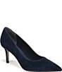 Sam Edelman Vienna Suede Pointed Toe Pumps - Image 1