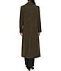 Sam Edelman Wool Blend Notch Collar Flap Pocket Single Breasted Maxi Coat - Image 2