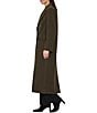 Sam Edelman Wool Blend Notch Collar Flap Pocket Single Breasted Maxi Coat - Image 3