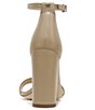 Color:Soft Beige - Image 3 - Yaro Leather Ankle Strap Block Heel Dress Sandals