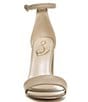 Color:Soft Beige - Image 6 - Yaro Leather Ankle Strap Block Heel Dress Sandals
