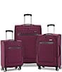 Samsonite Ascella 3.0 Softside Collection Large Expandable Spinner Suitcase, Color:Light Plum - Image 4