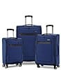 Color:Sapphire Blue - Image 4 - Ascella 3.0 Softside Collection Medium Expandable Spinner Suitcase