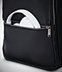 Color:Black - Image 6 - Classic Leather Slim Backpack