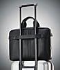 Color:Black - Image 6 - Classic Leather Slim Briefcase