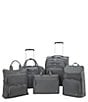 Color:Silver Shadow - Image 6 - Mobile Solution Carry-On Expandable Spinner Suitcase