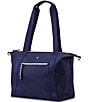Color:Navy Blue - Image 1 - Mobile Solution Classic Convertible Carryall Tote Bag