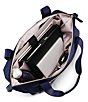 Color:Navy Blue - Image 4 - Mobile Solution Classic Convertible Carryall Tote Bag