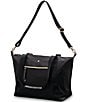 Color:Black - Image 2 - Mobile Solution Classic Convertible Carryall Tote Bag