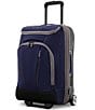 Samsonite Mother Lode Carry-On Rolling Duffle Bag, Color:Brushed Indigo - Image 1