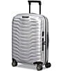 Samsonite Proxis Global Carry-On Spinner Suitcase, Color:Silver - Image 1