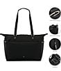 Color:Black - Image 3 - Silhouette 17 Carry All Tote Bag
