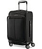 Color:Black - Image 1 - Silhouette 17 Softside Expandable Carry-on Spinner
