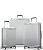 Samsonite Silhouette 18 Hardside Large Spinner, Color:Metallic Silver - Image 3