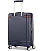 Color:Navy - Image 2 - Virtuosa Expandable Carry-On Spinner Suitcase