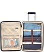 Color:Navy - Image 3 - Virtuosa Expandable Carry-On Spinner Suitcase