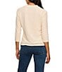 Sanctuary 3/4 Sleeve Crew Neck Sequin Mode Tee - Image 2