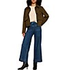 Sanctuary Avid Faux Suede Spread Collar Long Sleeve Button Front Jacket - Image 4