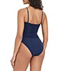 Sanctuary Beach Goddess Banded Shirred One Piece Swimsuit - Image 2