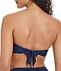 Sanctuary Beach Goddess Solid Straight Neck Bandeau Swim Top - Image 2