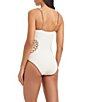Sanctuary Beachy Keen Moderate Coverage Plunge One Piece Swimsuit - Image 2