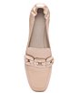 Color:Nude - Image 5 - Blast 3.0 Leather Chain Detailed Loafers