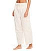 Color:White Sand - Image 1 - Coastal Covers Solid Drawstring Waist Cargo Swim Cover-Up Pants