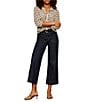 Sanctuary Dreamgirl Printed Mesh Point Collared Long Sleeve Ruched Button Front Top - Image 3