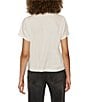 Sanctuary Organic Cotton Embellished Floral Crew Neck Short Sleeve Tee - Image 5
