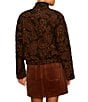 Sanctuary Empress Quilted Paisley Print Long Sleeve Zip-Front Bomber Jacket - Image 2