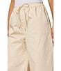 Sanctuary Float On High Rise Balloon Leg Poplin Sateen Pants - Image 3