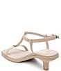 Color:Summer Sand - Image 3 - Glow Leather Ankle Strap Sandals