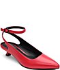 Sanctuary Magic Leather Kitten Heel Ankle Strap Pumps,Specials : American Fashion Style Bags On Sale