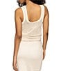 Sanctuary Mesh Stitch Scoop Neck Coordinating Shell Top, Color:Macrame - Image 2