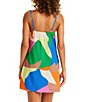 Color:Multi - Image 2 - Multiscape Cover-Up Dress