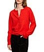 Sanctuary Must Have Collarless Long Sleeve Snap Front Cardigan - Image 1