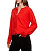 Sanctuary Must Have Collarless Long Sleeve Snap Front Cardigan - Image 3