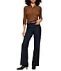 Sanctuary Not So Basic Textured Henley Neck Long Sleeve Knit Top - Image 4