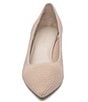 Color:Flax - Image 4 - Perky Fabric Wedge Pumps