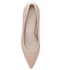 Color:Flax - Image 5 - Perky Fabric Wedge Pumps