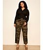 Sanctuary Plus Size Juno Textured Spread Collar Long Sleeve Button Front Knit Top - Image 4