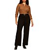 Sanctuary Plus Size Not So Basic Textured Henley Neck Long Sleeve Knit Top - Image 3
