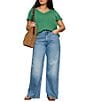 Sanctuary Plus Size Soft V-Neck Short Sleeve Tee - Image 4