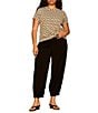 Sanctuary Plus Size The Perfect Tee Printed Crew Neck Short Sleeve Top - Image 3