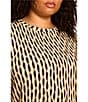 Sanctuary Plus Size The Perfect Tee Printed Crew Neck Short Sleeve Top - Image 4