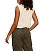 Sanctuary Quinn Bubble Boat Neck Sleeveless Knit Shell Top - Image 2
