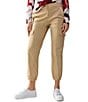 Color:True Khaki - Image 1 - Rebel Cargo Ankle Mid Rise Relaxed Fit Pants