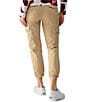 Color:True Khaki - Image 2 - Rebel Cargo Ankle Mid Rise Relaxed Fit Pants